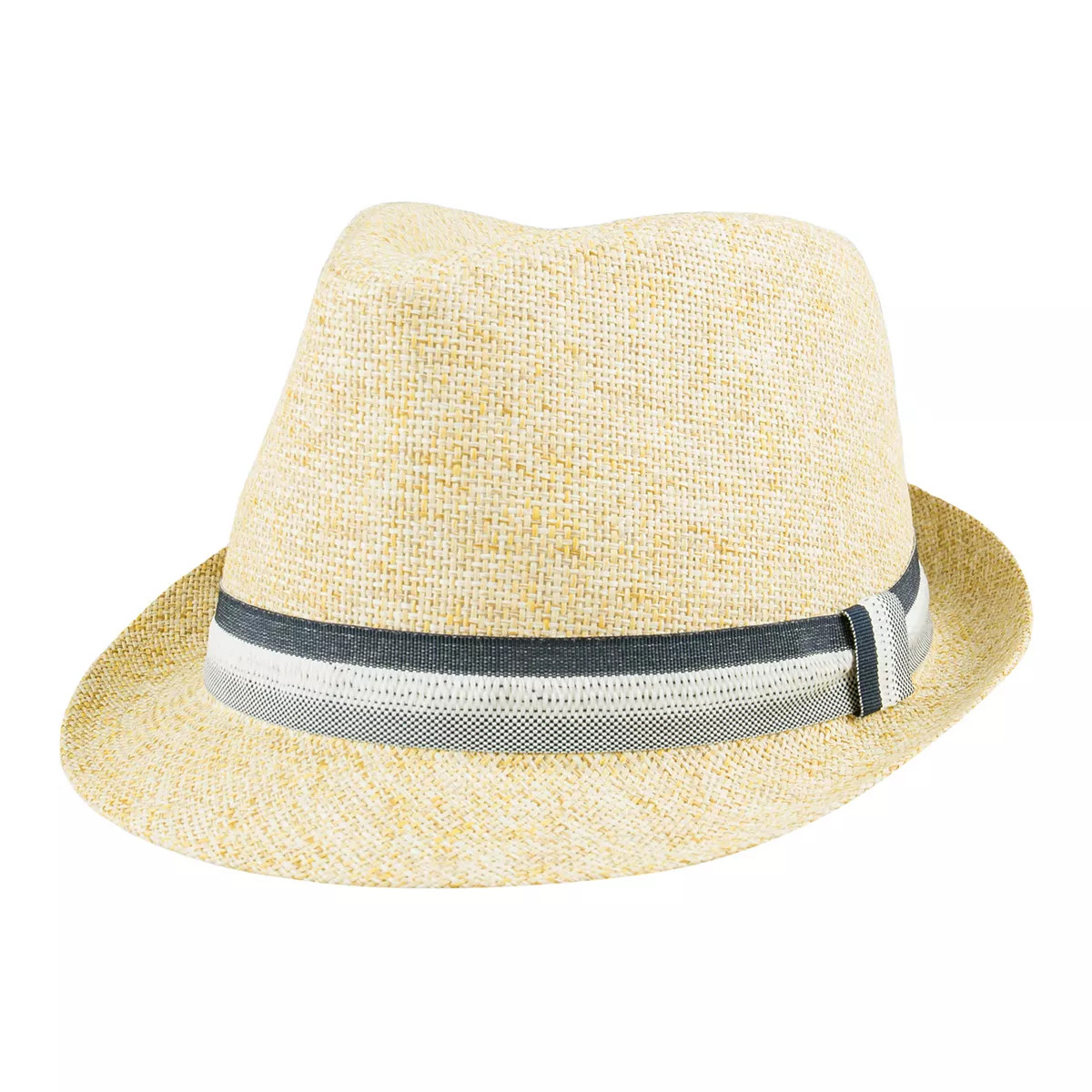 Men's Dockers® Striped Band Straw Fedora Hat | Kohl's