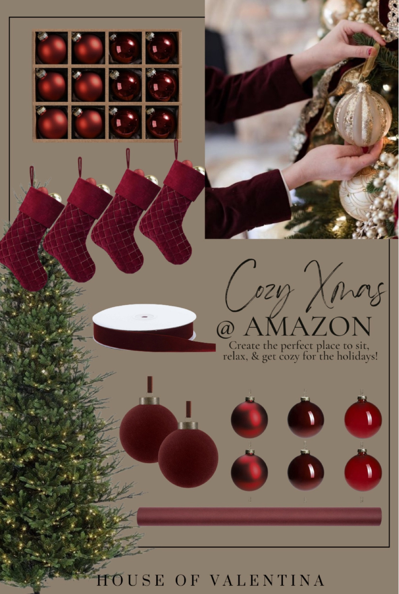 Burgundy is the viral color for Christmas decor this year and here are some favorites from Amazon!


#LTKStyleTip #LTKSeasonal #LTKHome

#LTKHome #LTKHoliday #LTKSeasonal