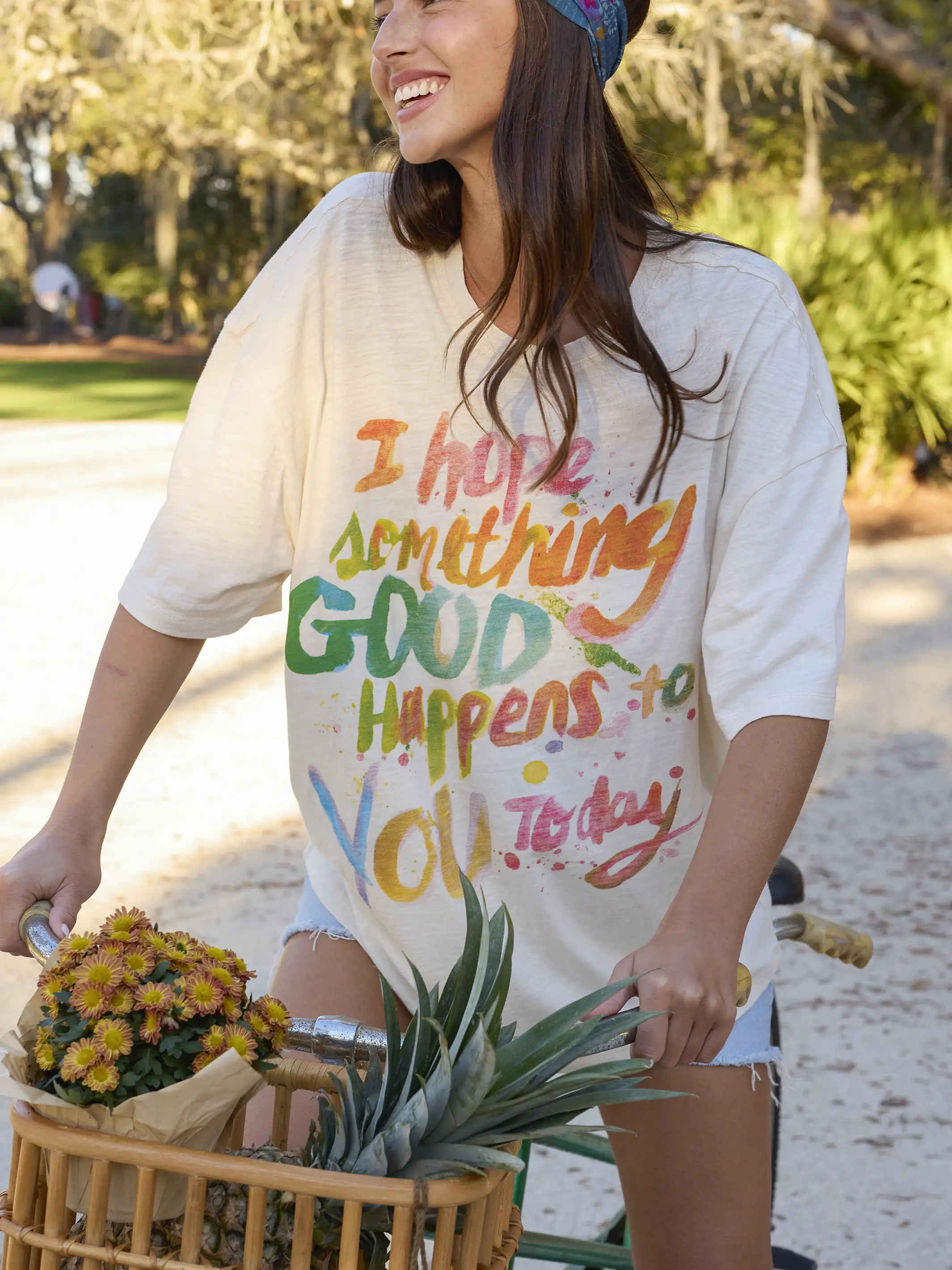 Life Is A Canvas Cotton Tee | Natural Life
