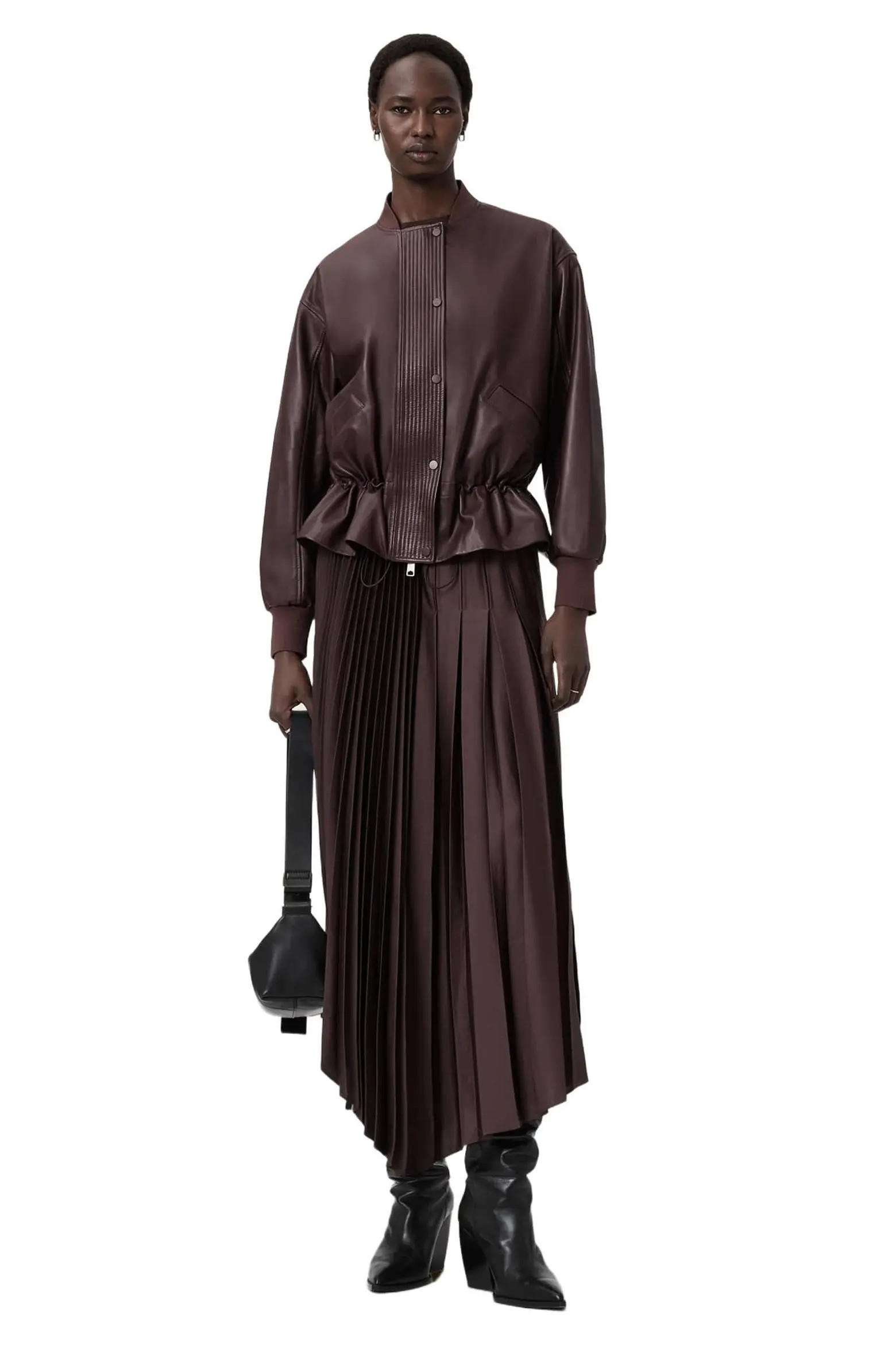 Sofi Leather Bomber Jacket (Women) | Nordstrom | Nordstrom