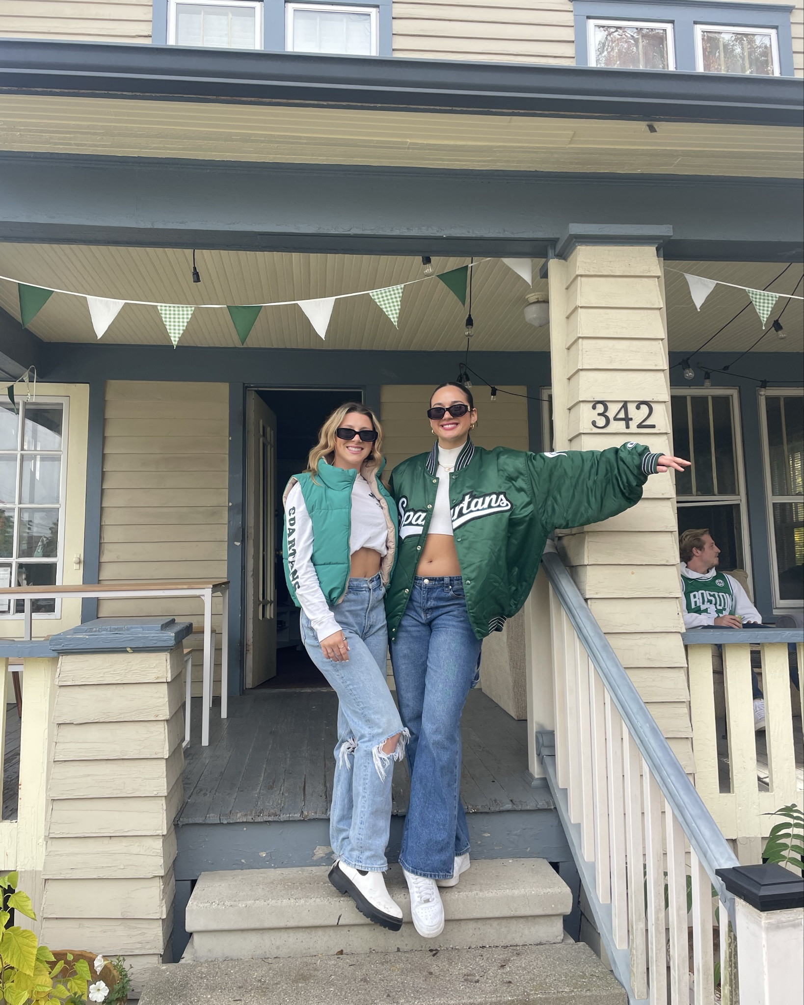 For my MSU girlies!! Here are some of my top tailgating fits this football szn🏈💚🤍

#LTKParties #LTKActive