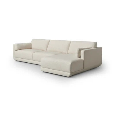 Toland 2Pc Sectional W/ LAFC-Palma Cream | Perigold