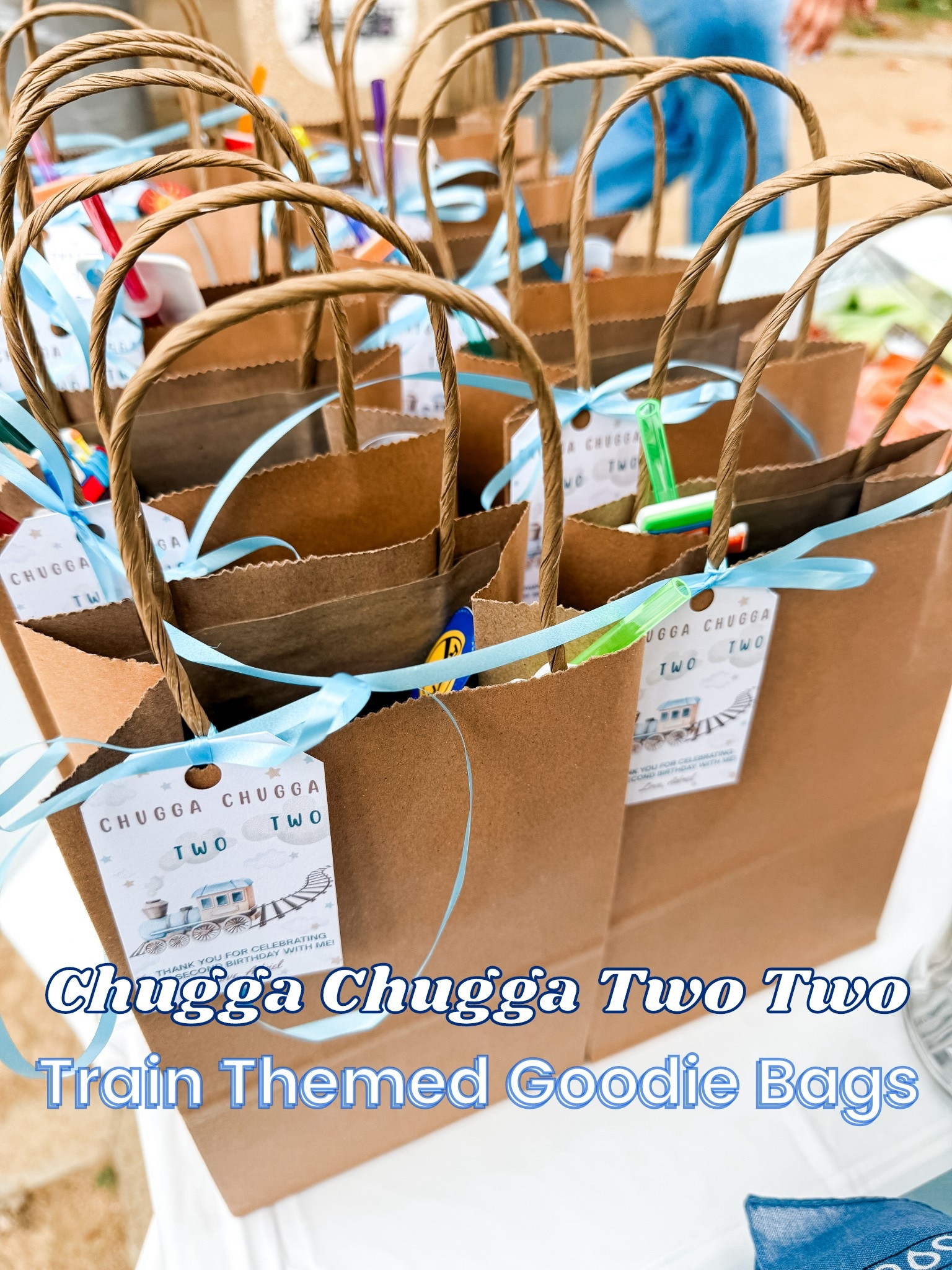 These goody bags were perfect for my sons Chugga Chugga Two Two Train themed birthday party 🚂🫶🏽 #kidpartyfavors

#LTKKids #LTKParties #LTKFamily