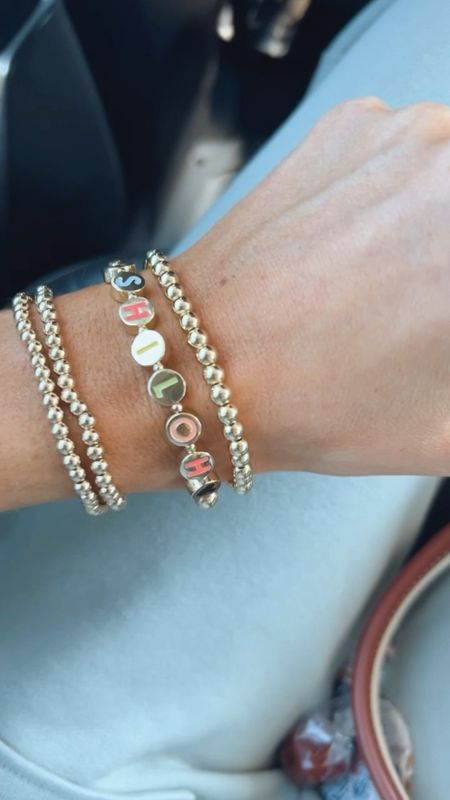 adorable personalized beaded bracelets! 🩷 


#baublebar #accessories #bracelets #braceletstack 

#LTKstyletip #LTKfindsunder50