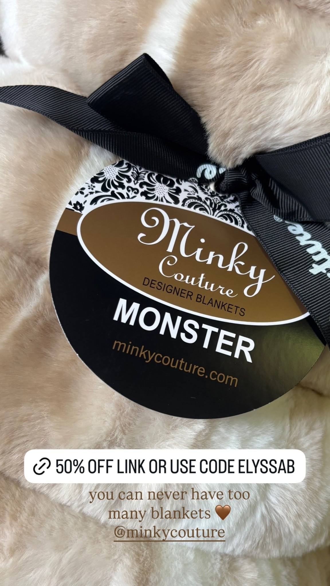 you can never have too many blankets 🤎@minkycouture

#LTKSaleAlert #LTKFamily #LTKHome