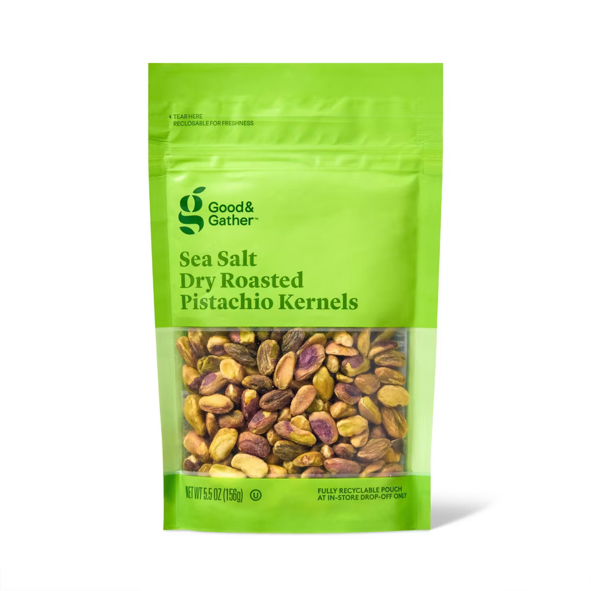 Sea Salt Dry Roasted Pistachio Kernels - 5.5oz - Good & Gather™ | Target