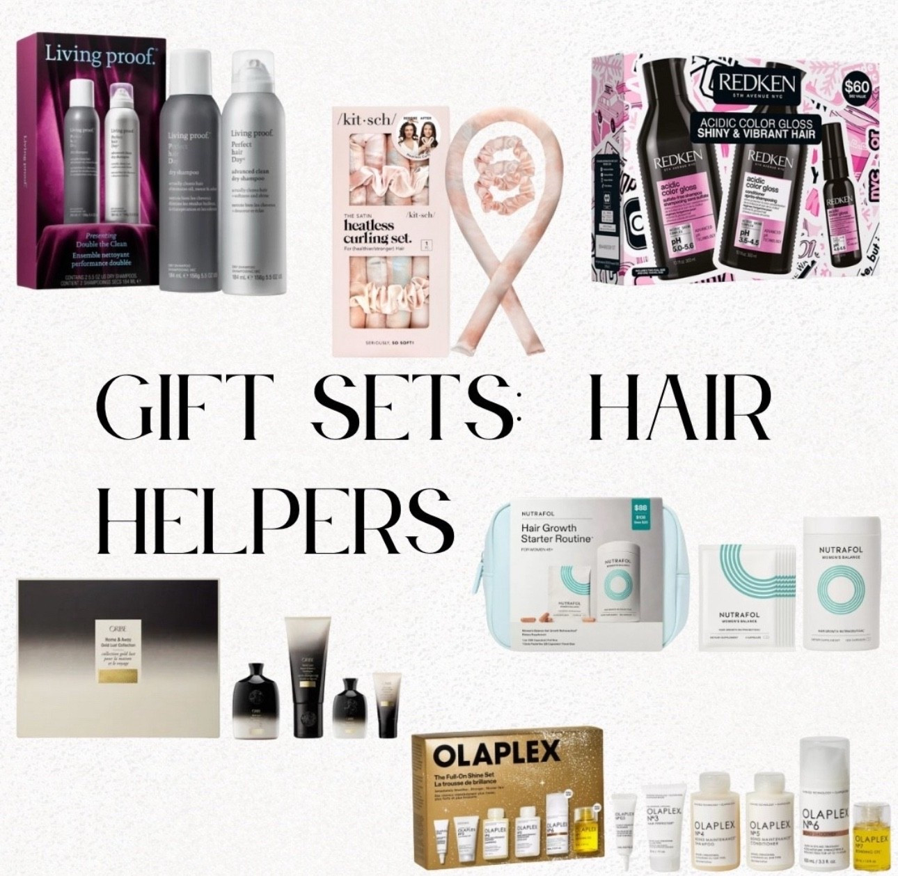 Hair helper gift sets — because good hair is always a great gift. ✨🎁
These haircare gift sets are packed with must-have tools and treatments that make styling easier, healthier, and so much better. Perfect for moms, sisters, friends, or anyone who loves an effortless good-hair day.

Tap to shop my favorite hair helper sets now before they sell out — these are luxe, practical, and such an easy holiday win.

#LTKbeauty #HairCareGiftSets #HairHelpers #HolidayGifts #LastMinuteGifts #LTKholiday #BeautyGiftIdeas #StockingStufferIdeas #LTKfinds

#LTKHoliday #LTKGiftGuide #LTKBeauty