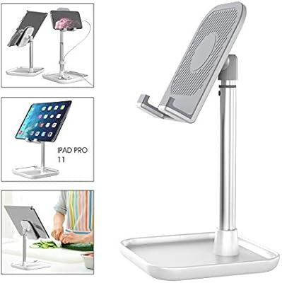 Licheers Cell Phone Stand, Adjustable Phone Stand for Desk Tablet Stand Compatible with iPad, iPh... | Amazon (US)