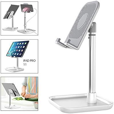 Licheers Cell Phone Stand, Adjustable Phone Stand for Desk Tablet Stand Compatible with iPad, iPh... | Amazon (US)