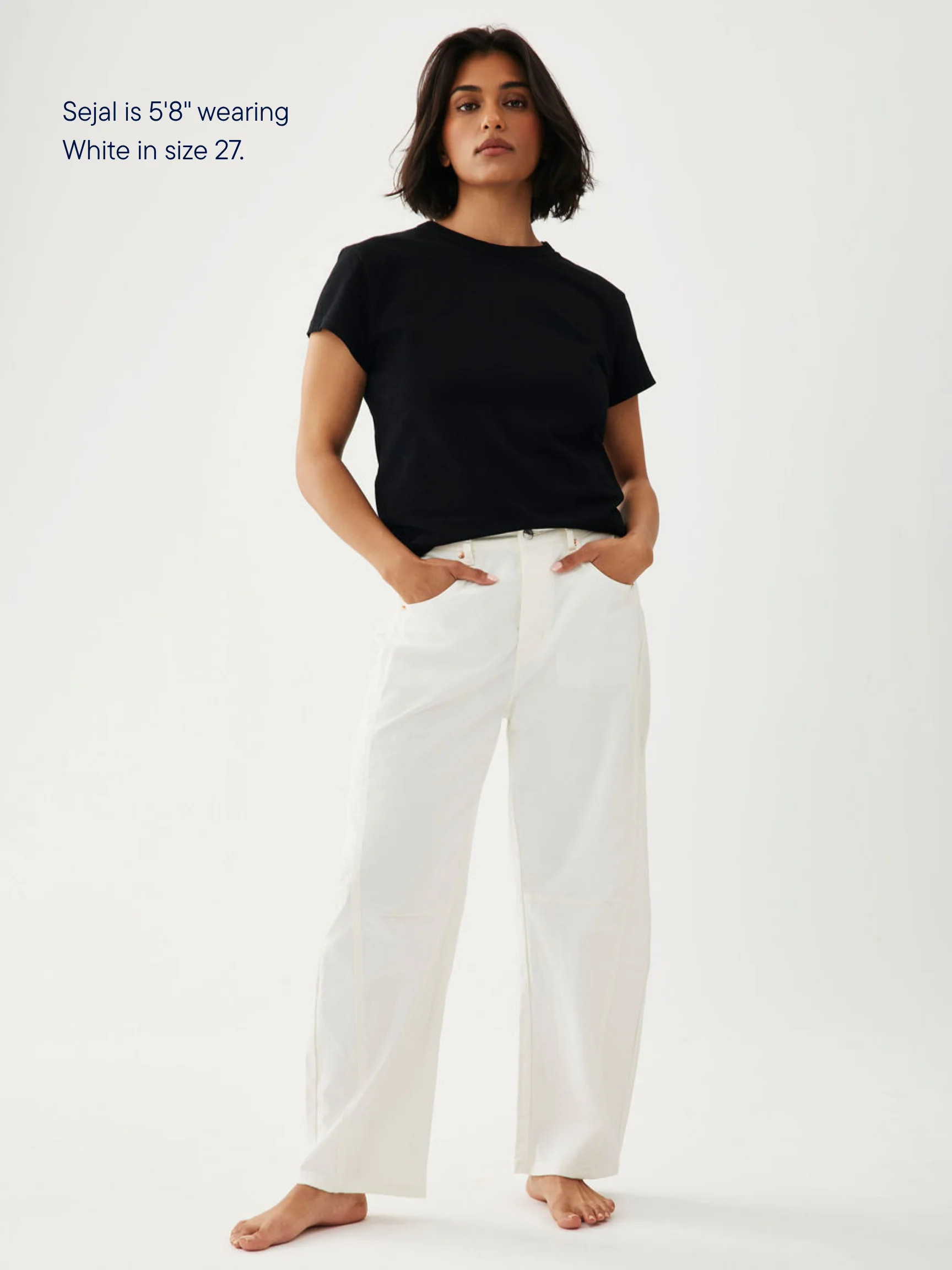 Cotton Twill Horseshoe Pants | Parke