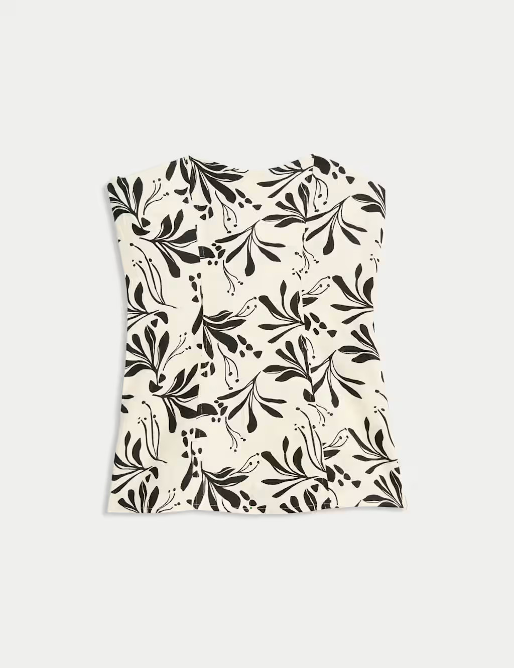 Linen Blend Printed Bandeau Top | Marks & Spencer (UK)