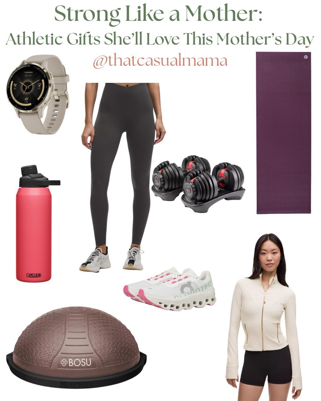 Strong Like a Mother
Spoil the active moms in your life with the best athletic finds for Mother’s Day! From sleek leggings to stylish sneakers, these fitness must-haves are perfect for workouts, errands, and everything in between. Whether she’s into yoga, running, or just loves a good athleisure look, these picks will have her feeling strong, supported, and seriously stylish.

Shop all my top Mother’s Day gift ideas now on LTK!

#MothersDayGifts #AthleisureStyle #LTKfit #LTKMothersDay #ActiveMom #GiftGuide #StrongLikeAMother #FitnessFashion #MomStyle #LTKSpring #LTKFinds #MothersDay2025 #WellnessGifts #LTKgiftguide #LTKactivewear

#LTKGiftGuide #LTKActive #LTKFindsUnder100

#LTKSaleAlert #LTKSeasonal #LTKMidsize