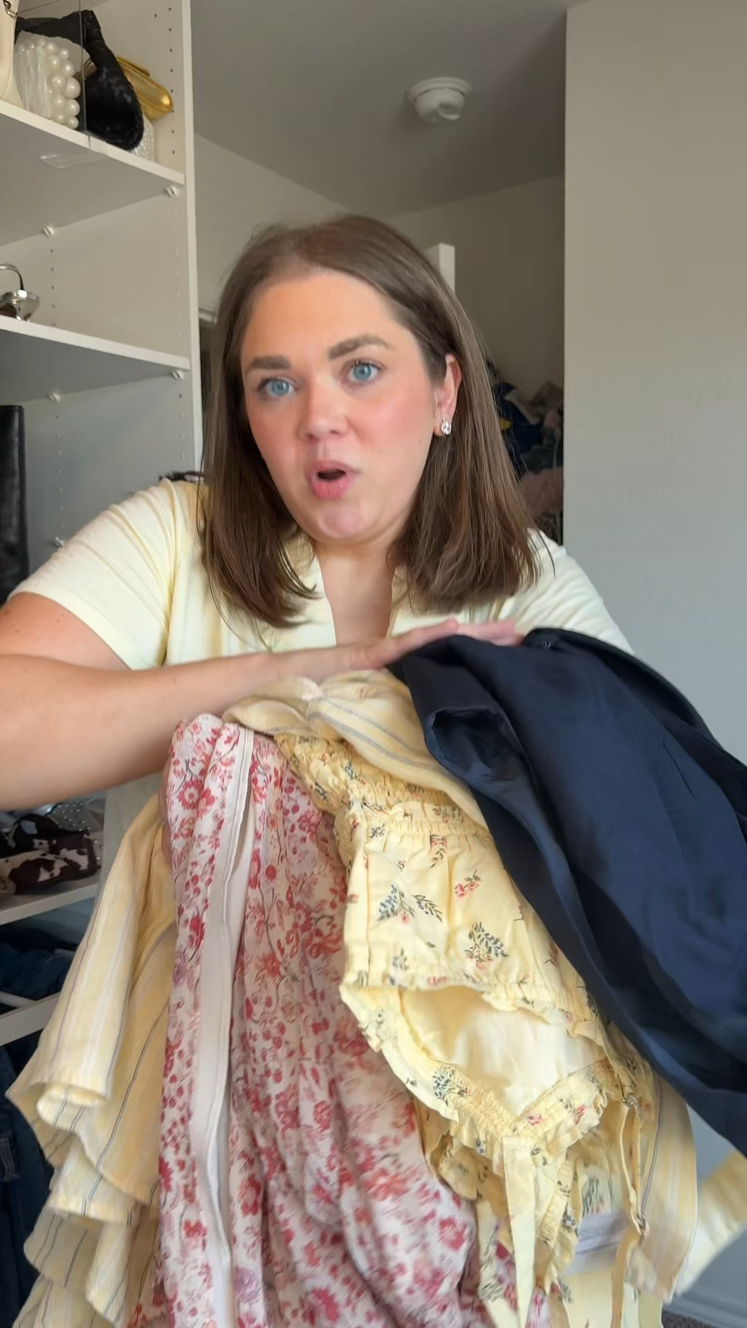 Spring hot girl outfits for work, weddings, and whatever else!! Wearing xxl in floral mini dress, xl in satin pants, 16 in blazer vest, xl in yellow maxi, and xl in yellow mini dress  

#LTKfindsunder50 #LTKplussize #LTKworkwear