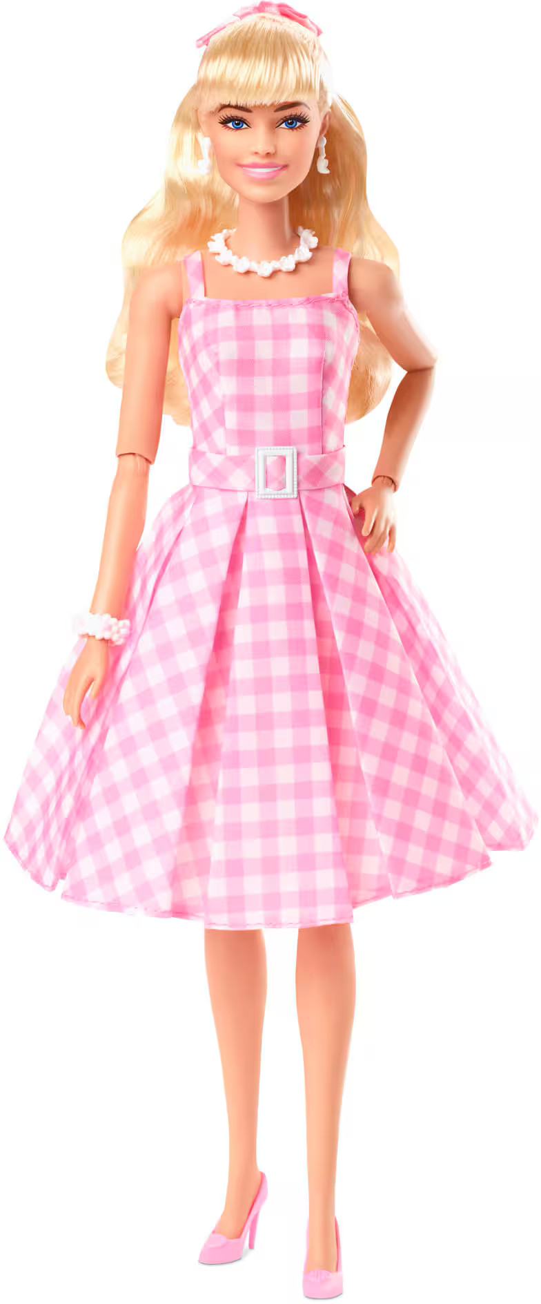 Barbie - The Movie 11.5"" Doll in Gingham Dress | Best Buy U.S.