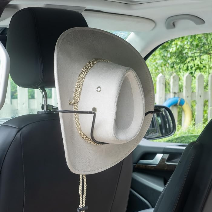 Yuoyar Cowboy Hat Holder for SUV and Car - Maintain Hat Shape - Truck Accessories | Amazon (US)
