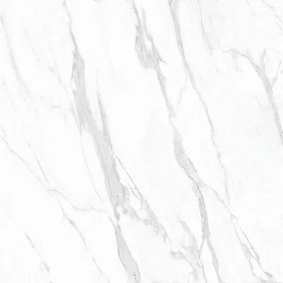 48" x 48" Porcelain Marble Look Wall & Floor Glossy Tile Carrara Statuario | Wayfair North America