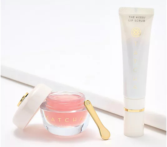 TATCHA Kissu & Kissu Lip Scrub | QVC