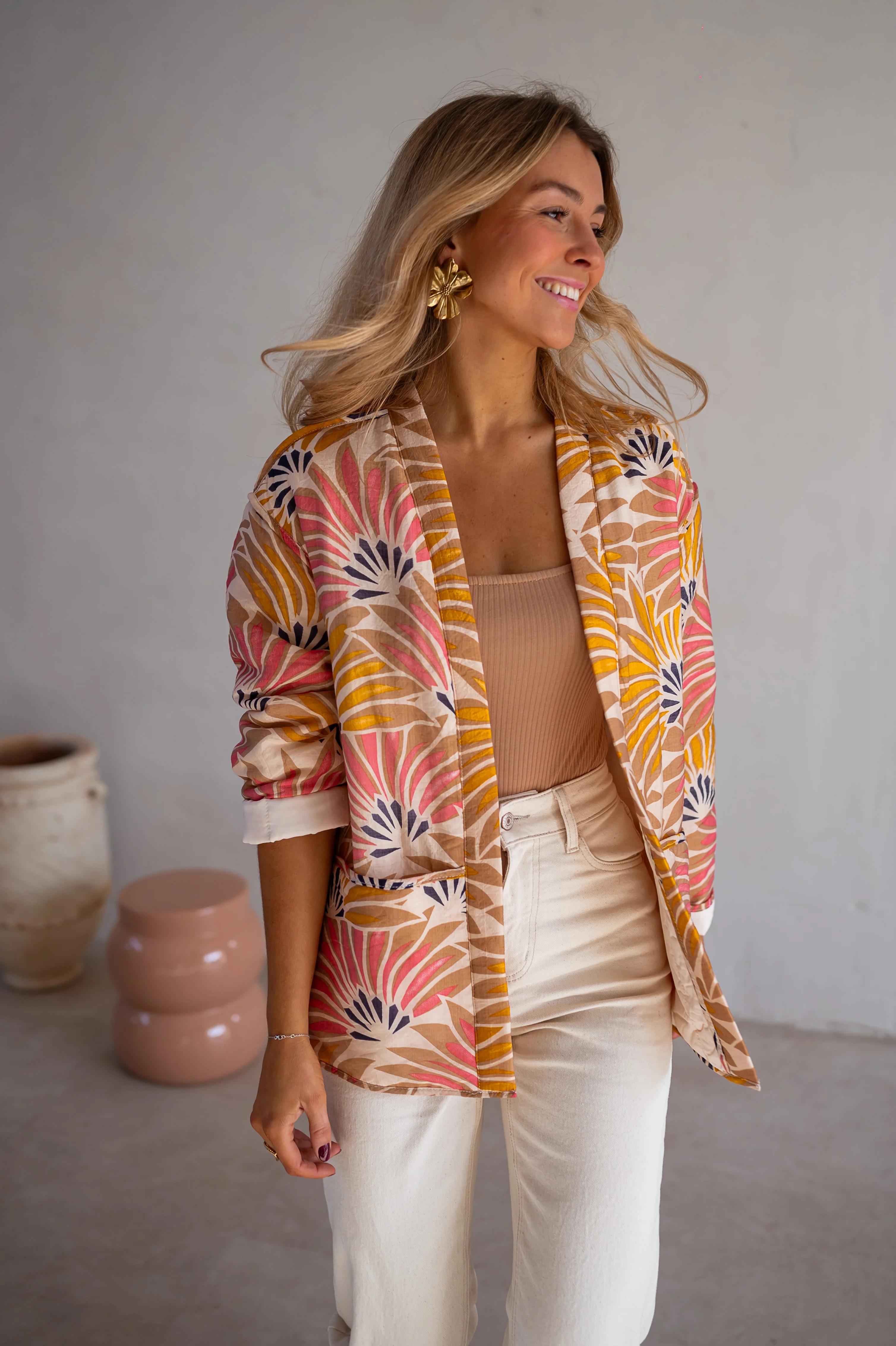 Patterned Mirabelle Jacket | Easy Clothes