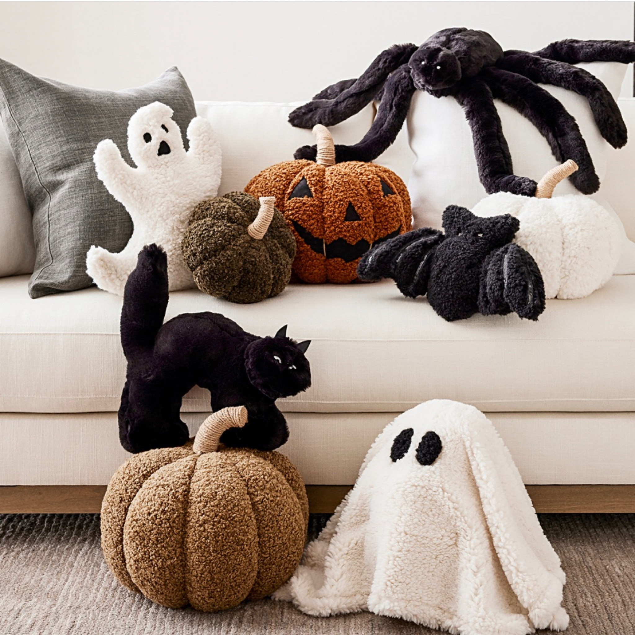Pottery Barn Cozy Pumpkin Pillows & Halloween Decor must haves! 

#LTKhome #LTKSeasonal #LTKHalloween