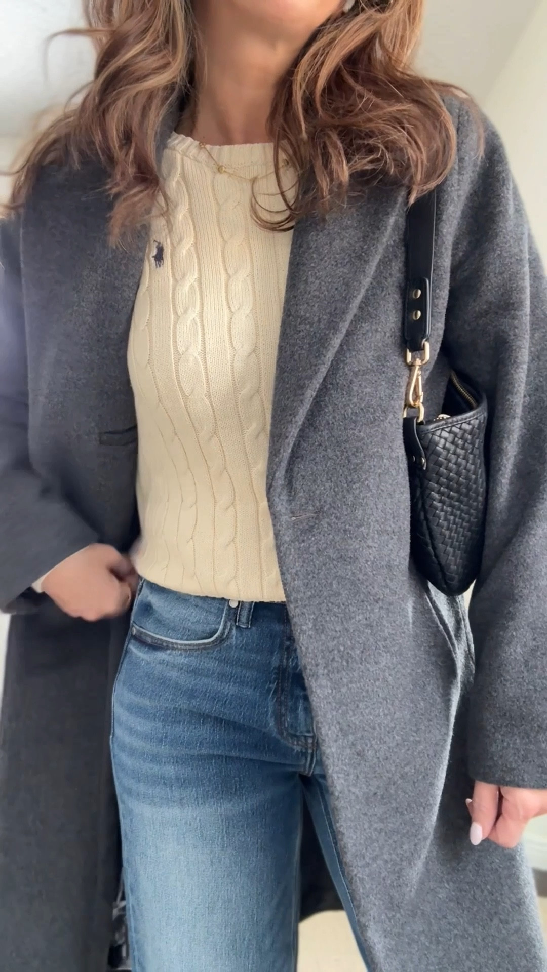 Winter outfit plans vs. winter reality. 

Comment OUTFIT for links

Swapped the boots thanks to slush, but these wide-leg jeans are chef’s kiss…comfortable and just the right amount of wide.
This dark gray coat (90% wool, 10% cashmere) is soft, warm, and not itchy at all. Comes in several colors.  




#LTKSaleAlert #LTKOver40 #LTKootd