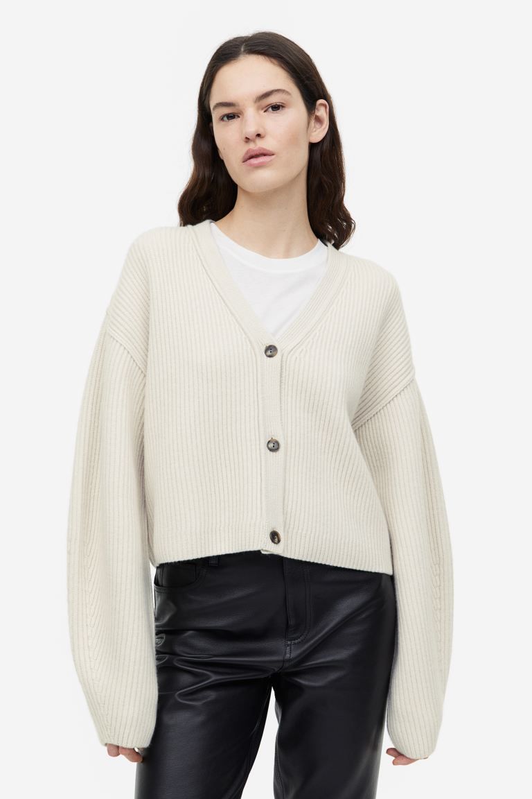 Cashmere-blend cardigan | H&M (UK, MY, IN, SG, PH, TW, HK)