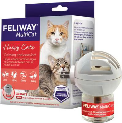 Feliway MultiCat 30 Day Starter Kit Calming Diffuser for Cats, 2 count | Chewy