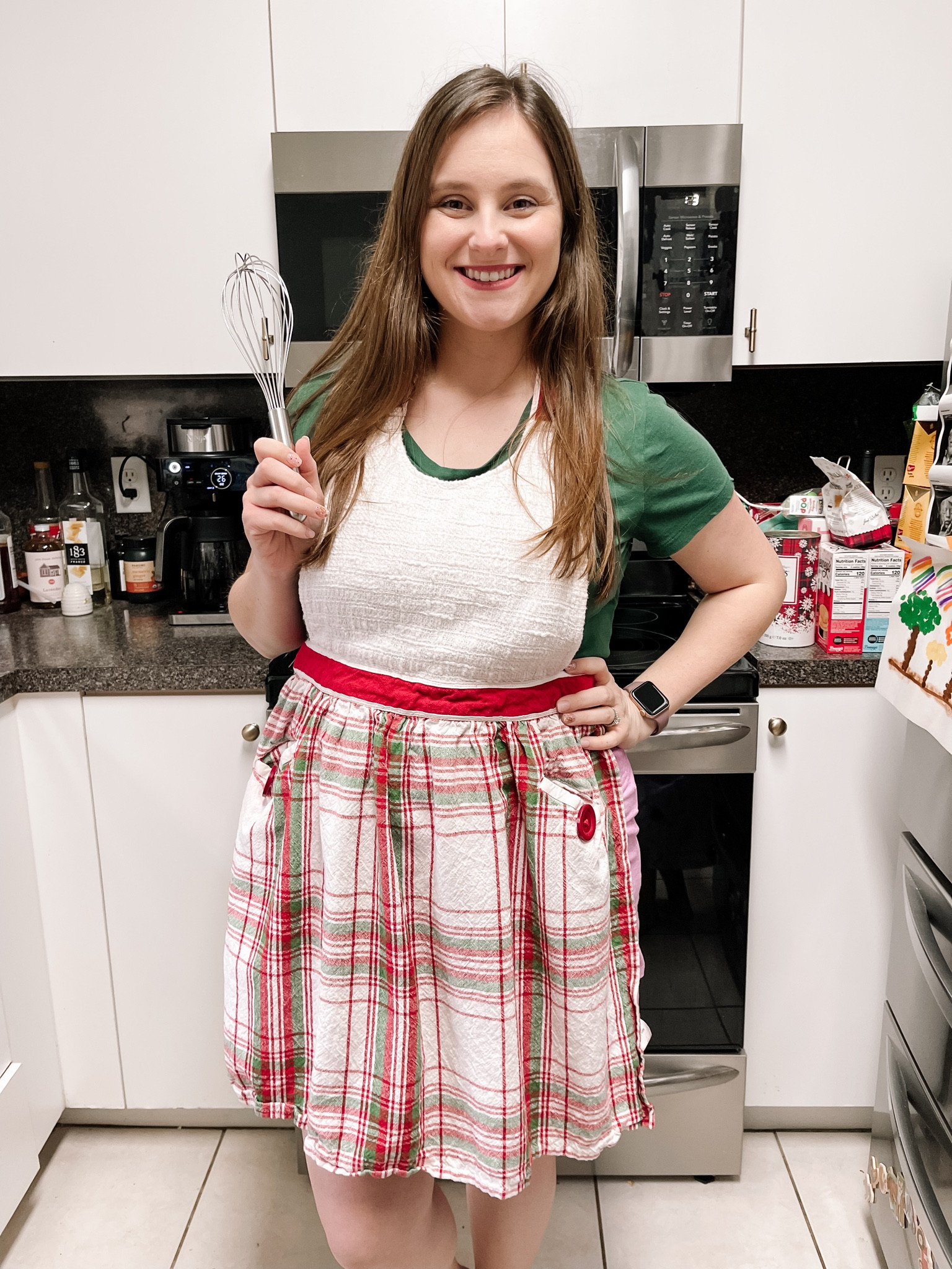 Time for Christmas baking! I love my Snowy Village Plaid Vintage-Inspired  Christmas apron from Sur La Table. I also found my favorite whisk there too! Happy baking!

#LTKHoliday #LTKhome #LTKfamily