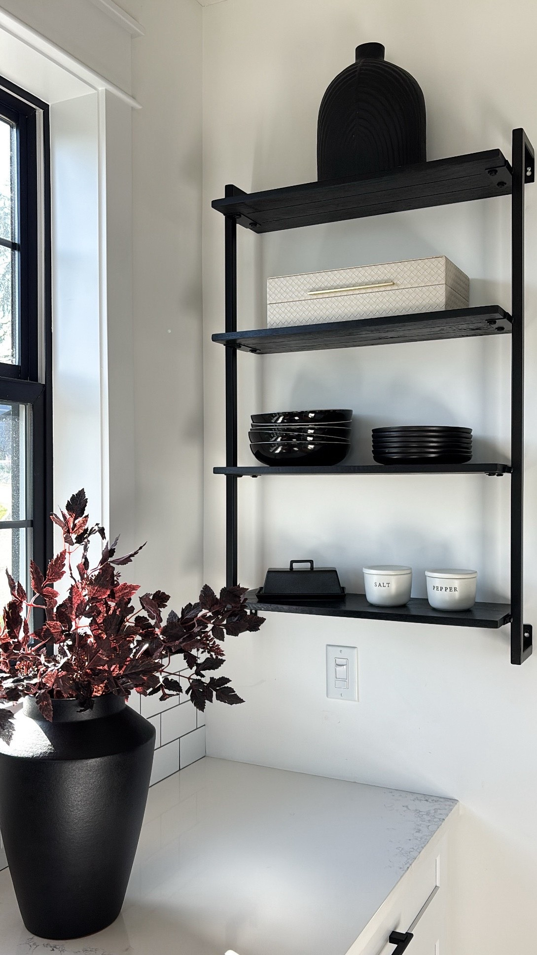 H O M E / this is the set of 3 24” faux fall plum stems from Amazon Canada 🍂

Fall Home Decor | Kitchen | Open Shelves | Linen French Stripe Tea Towels | Matte Black Cast Iron Butter Dish | 

#LTKcasa #LTKsale #LTKcanada