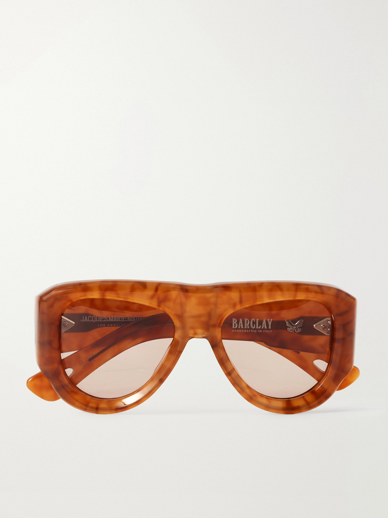 Jacques Marie Mage - Barclay D-frame Tortoiseshell Acetate Sunglasses - One size | NET-A-PORTER (UK & EU)