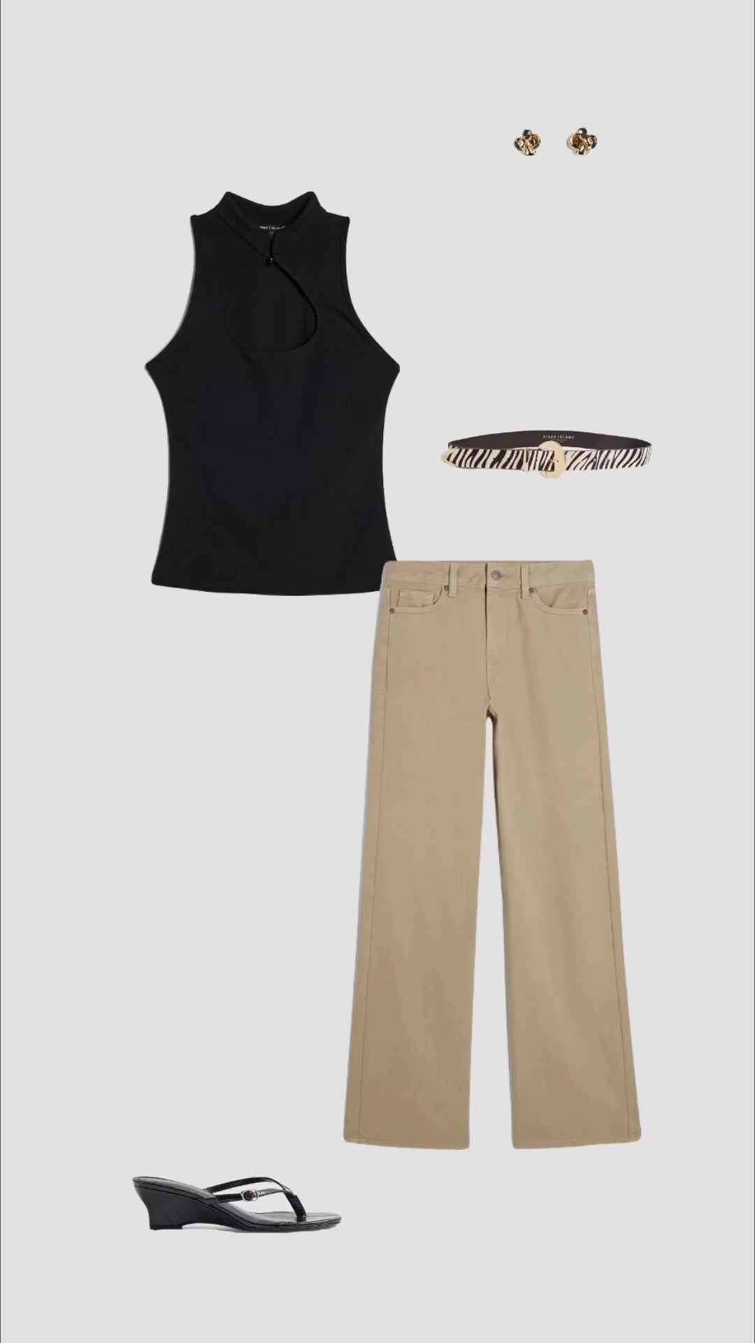 Black Keyhole Knit Top, High Waisted Beige Straight Leg Jeans, Zebra Print Belt Autumn Night Out Outfit 🦓

• going out outfits transitional outfit brunch outfit uk pub 2026 outfits jeans and a nice top formula evening outfits date night outfit womens outfits party outfit •

#LTKuk #LTKdatenight #LTKpartywear