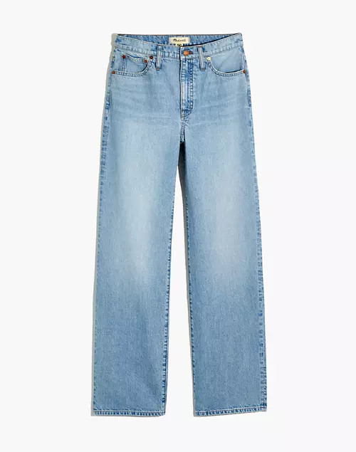 Slim Wide-Leg Full-Length Jeans in Edmunds Wash | Madewell