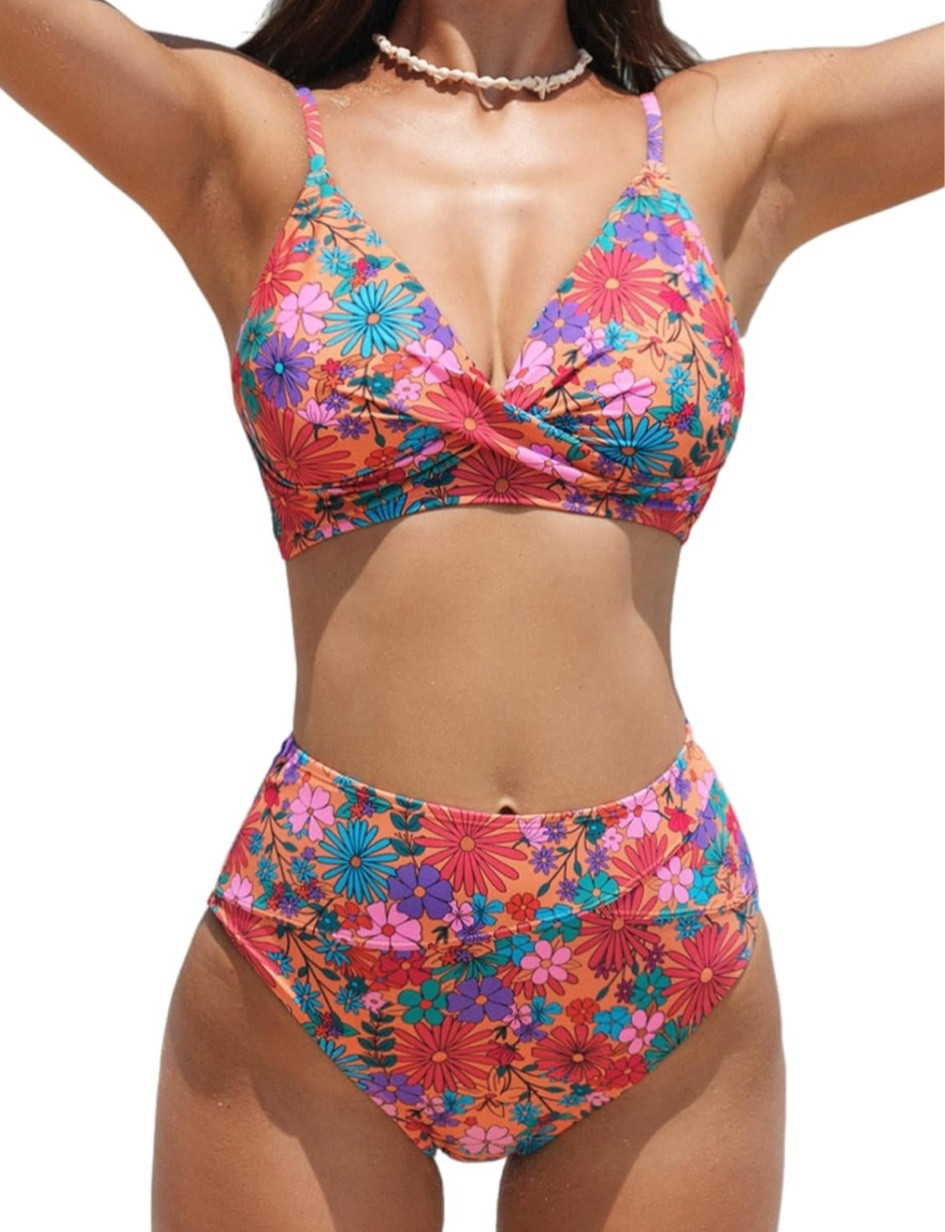 Cupshe swimsuit, high waisted bikini, Amazon swimmy

#LTKSwim #LTKSaleAlert #LTKTravel