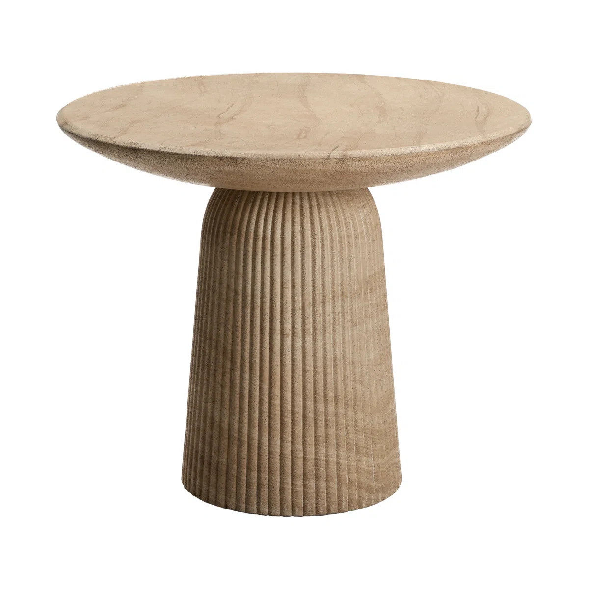 Tithi Round Concrete and Stone Bistro Table | Wayfair North America