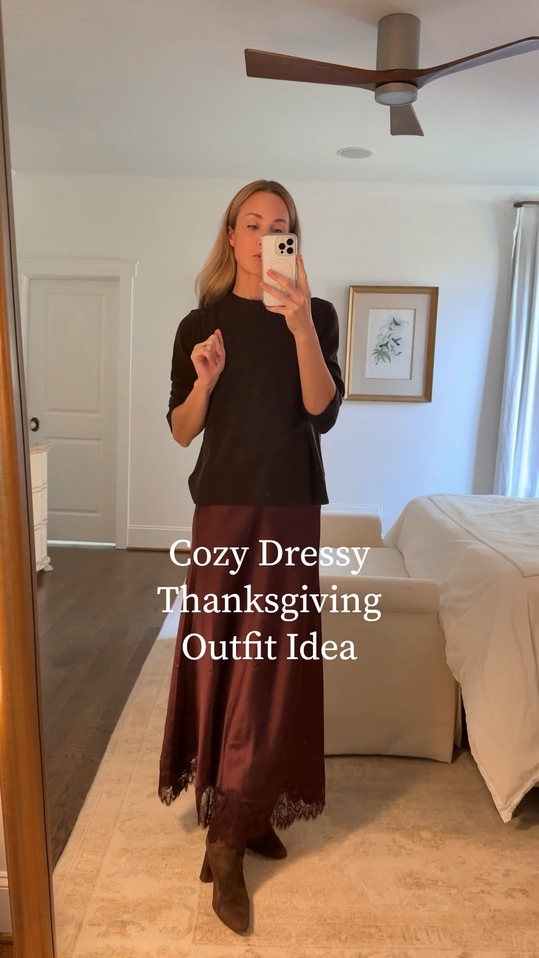 Linked more fall skirts I love 🤍 for pairing with cozy sweaters or dressing up with a top! Size S brown sweater, XS lace skirt, boots TTS.

Thanksgiving outfit, fall skirt, chocolate sweater, Tuckernuck holiday 

#LTKSeasonal #LTKStyleTip #LTKHoliday