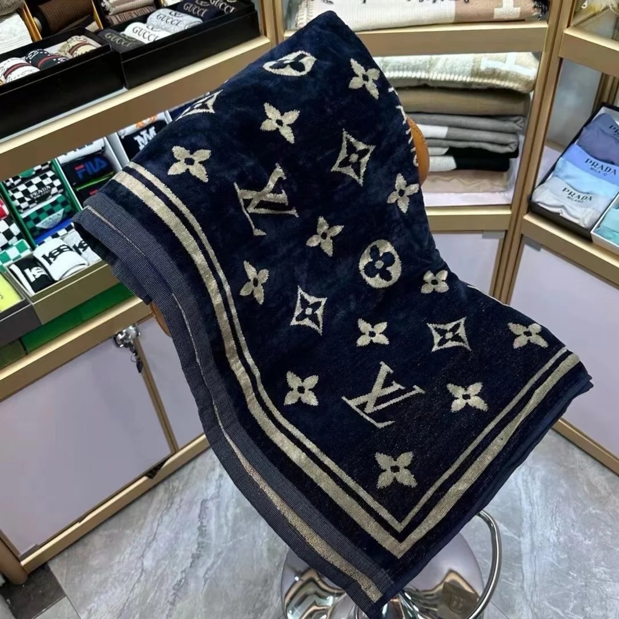 A beach towel for a bougie babe #dhgate 