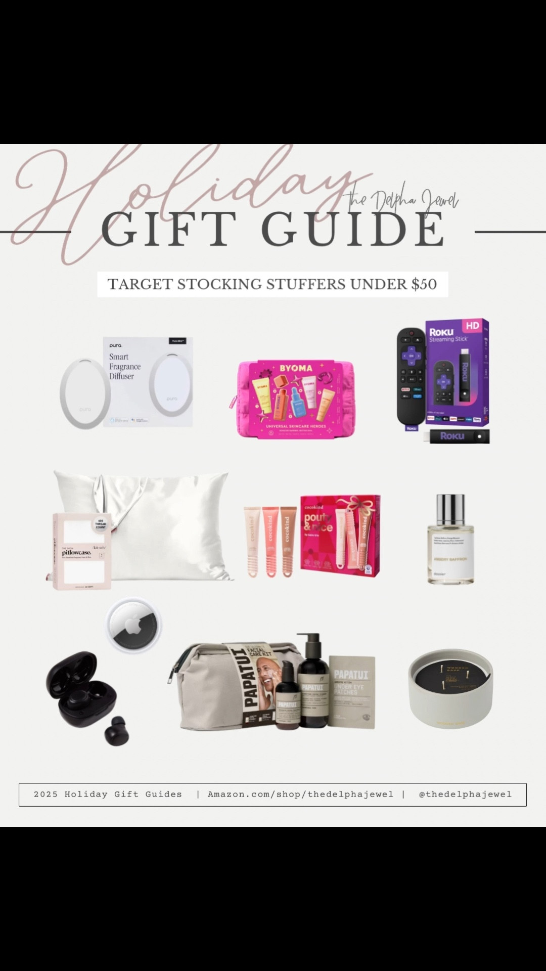 Target holiday stocking stuffers under $50! 

Target gifts, affordable gifts, stocking stuffers 

#LTKFindsUnder50 #LTKHoliday #LTKGiftGuide