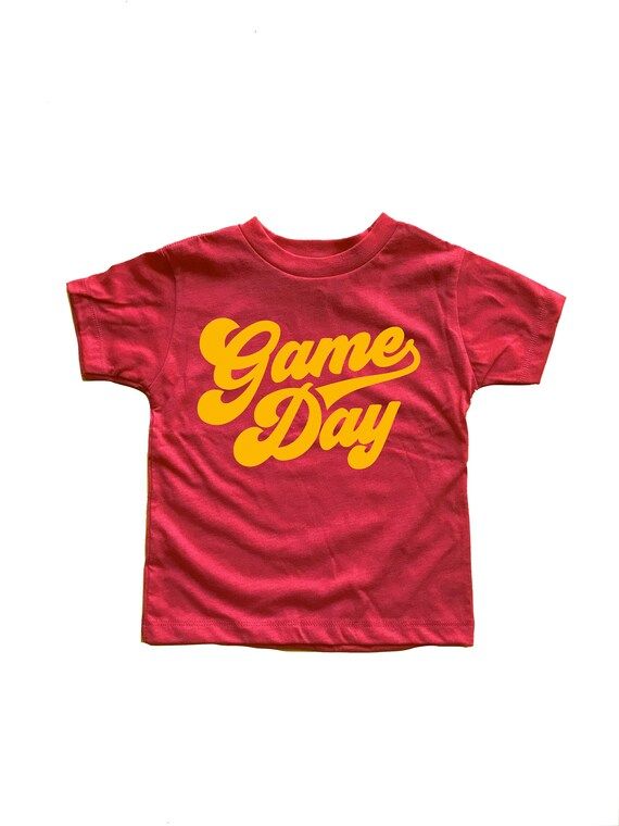 Game Day  Sunday Funday Toddler Shirt  2T 3T 4T 5T  Kansas - Etsy | Etsy (US)