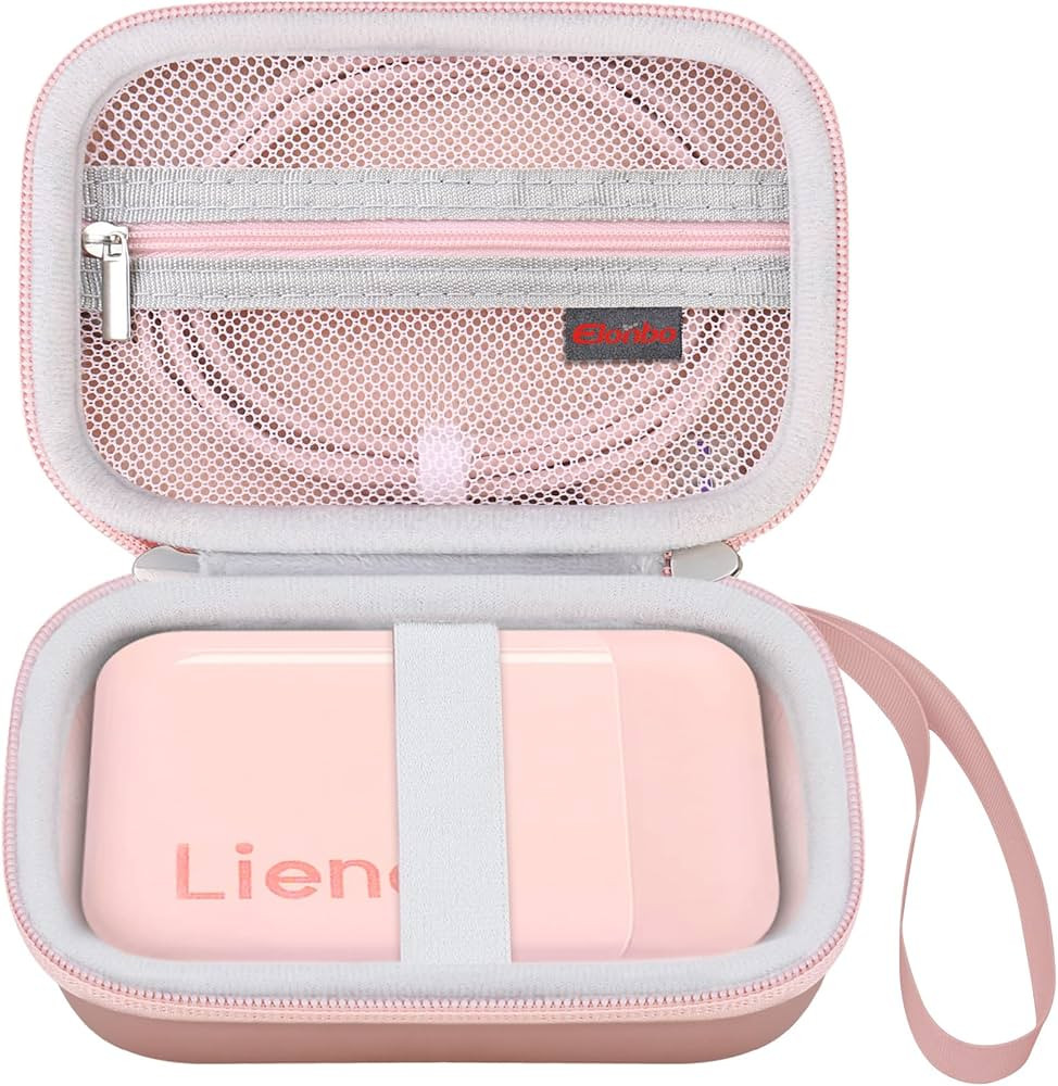 Elonbo Carrying Case for Liene 2x3” Photo Printer, Portable Instant Printer Travel Holder, Mini... | Amazon (US)