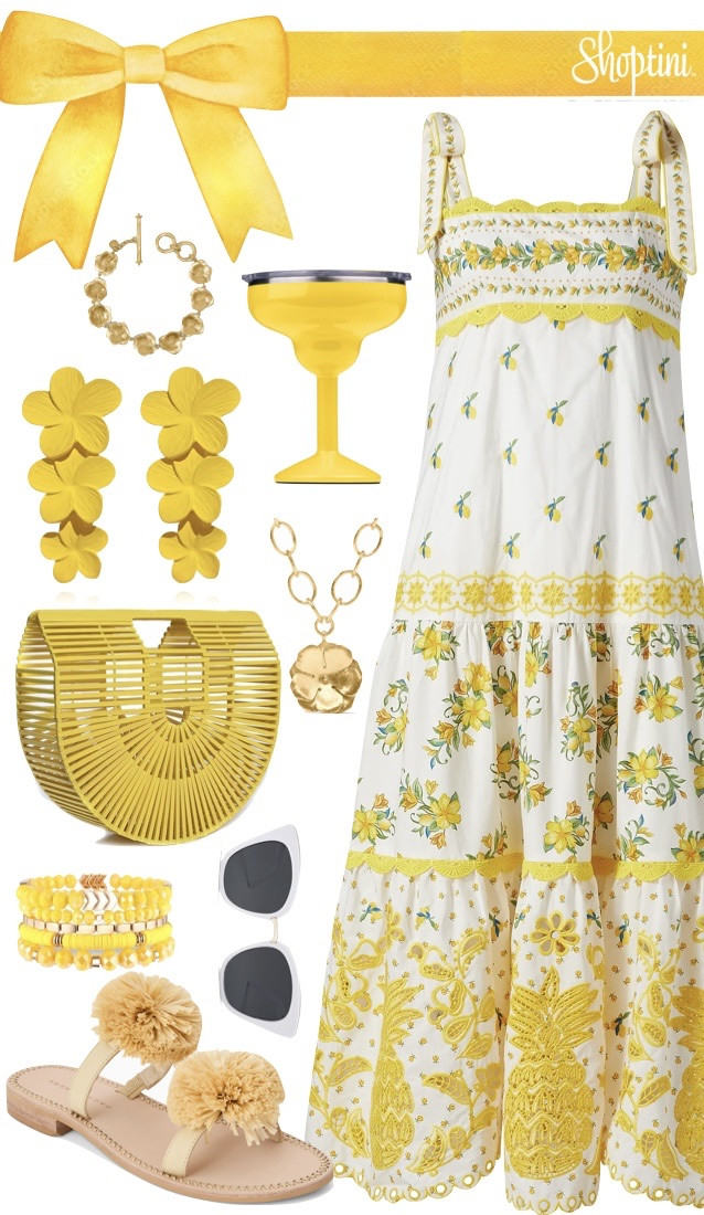 Yellow floral maxi dress / happy clothing / dresses that make you smile / yellow outfit 

#LTKWorkwear #LTKStyleTip #LTKOver40