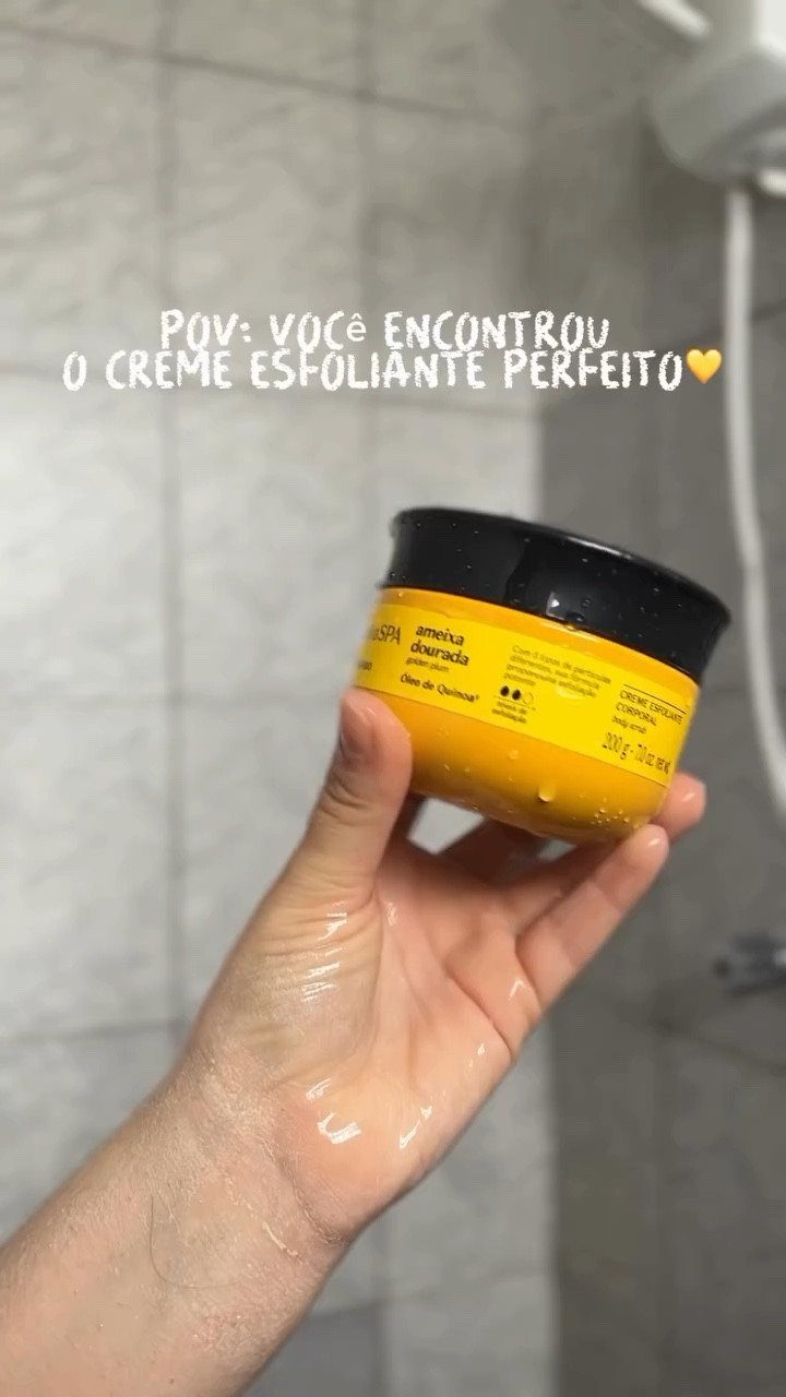 ✨💛🎀🍯🛀 é dia de banho premium e você escolheu seu produto favorito! 

💛 creme esfoliante @oboticario 

🔗 vou deixar ele na minha loja LTK, link na bio 🖤

•
•
•
•

#banhopremium #cuidadoscomapele #cuidados #rotinaskincare #rotinadepele #rotinadecuidados #rotinadebanho #pelesaudavel #oboticario #esfoliantecorporal #autocuidado #ugc #ugccreator #ugcexample #ugcbrasil #ugccreators
