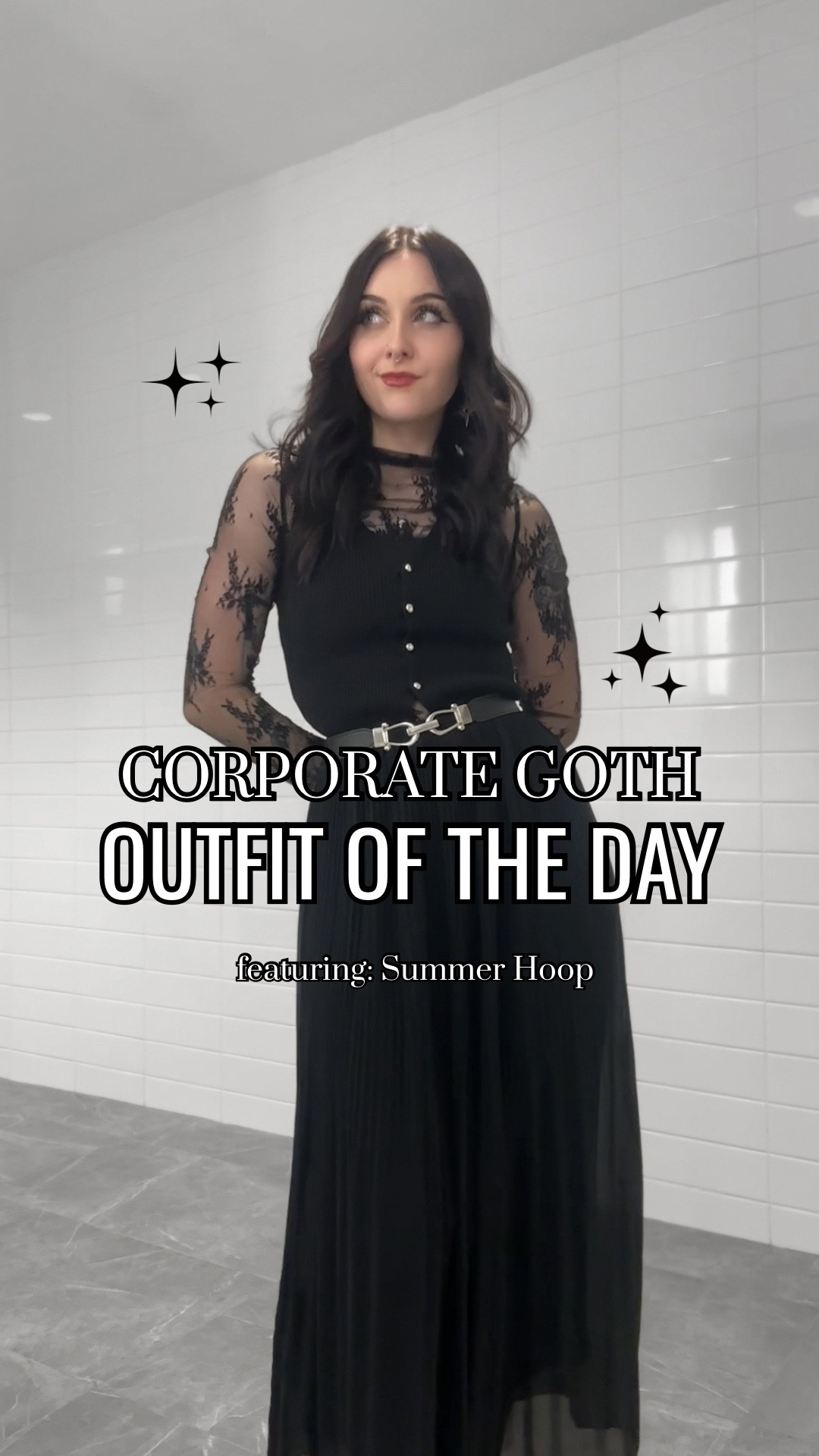 a new fav #corporategoth outfit for work #officegoth #altgirl #ootd

#LTKPetite