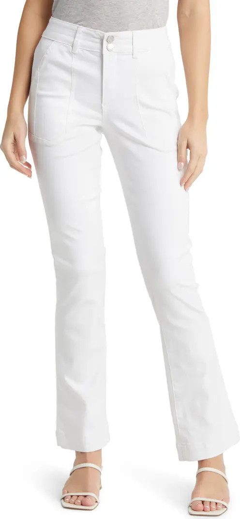 'Ab'Solution High Waist Flare Jeans | Nordstrom
