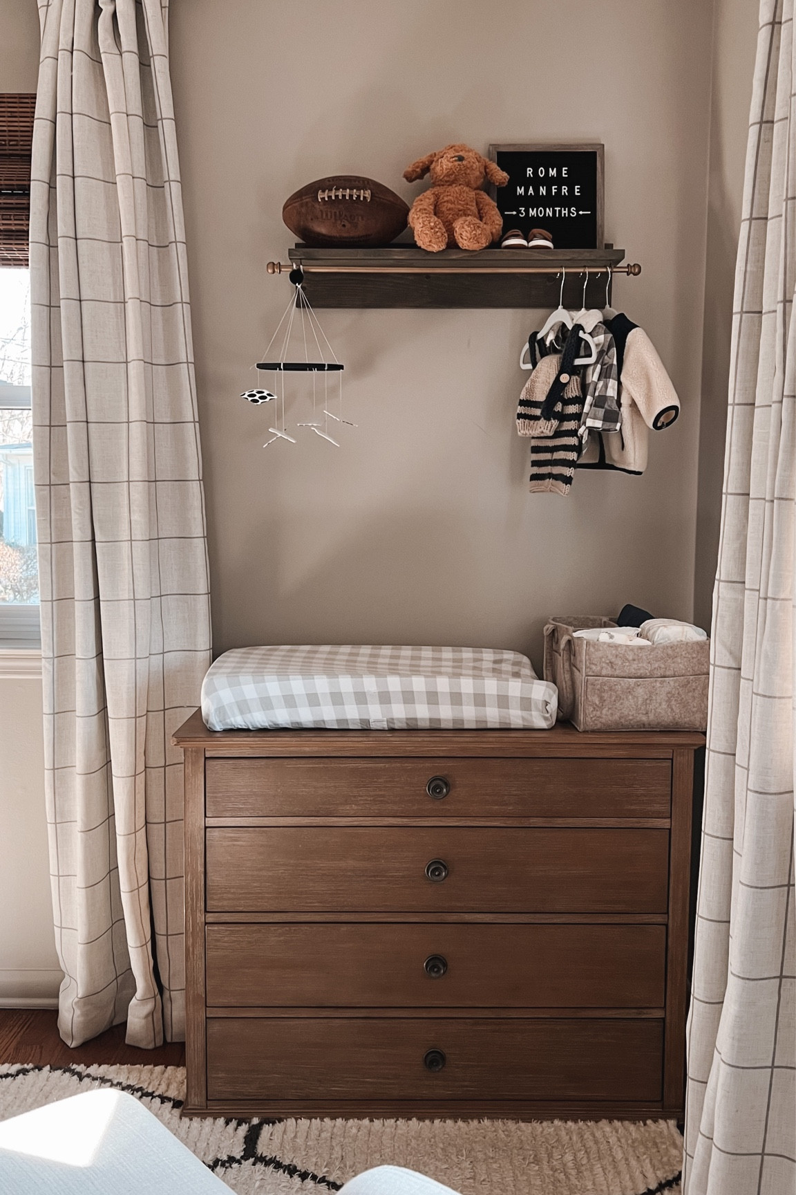 Nursery baby boy changing station vintage sports theme 

#LTKbaby #LTKbump #LTKhome