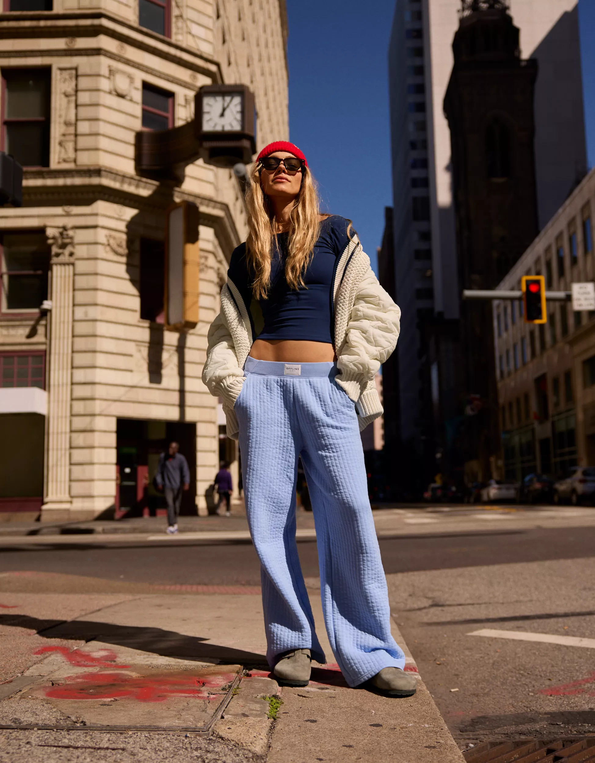 OFFLINE By Aerie Coffee Run Trouser | Aerie