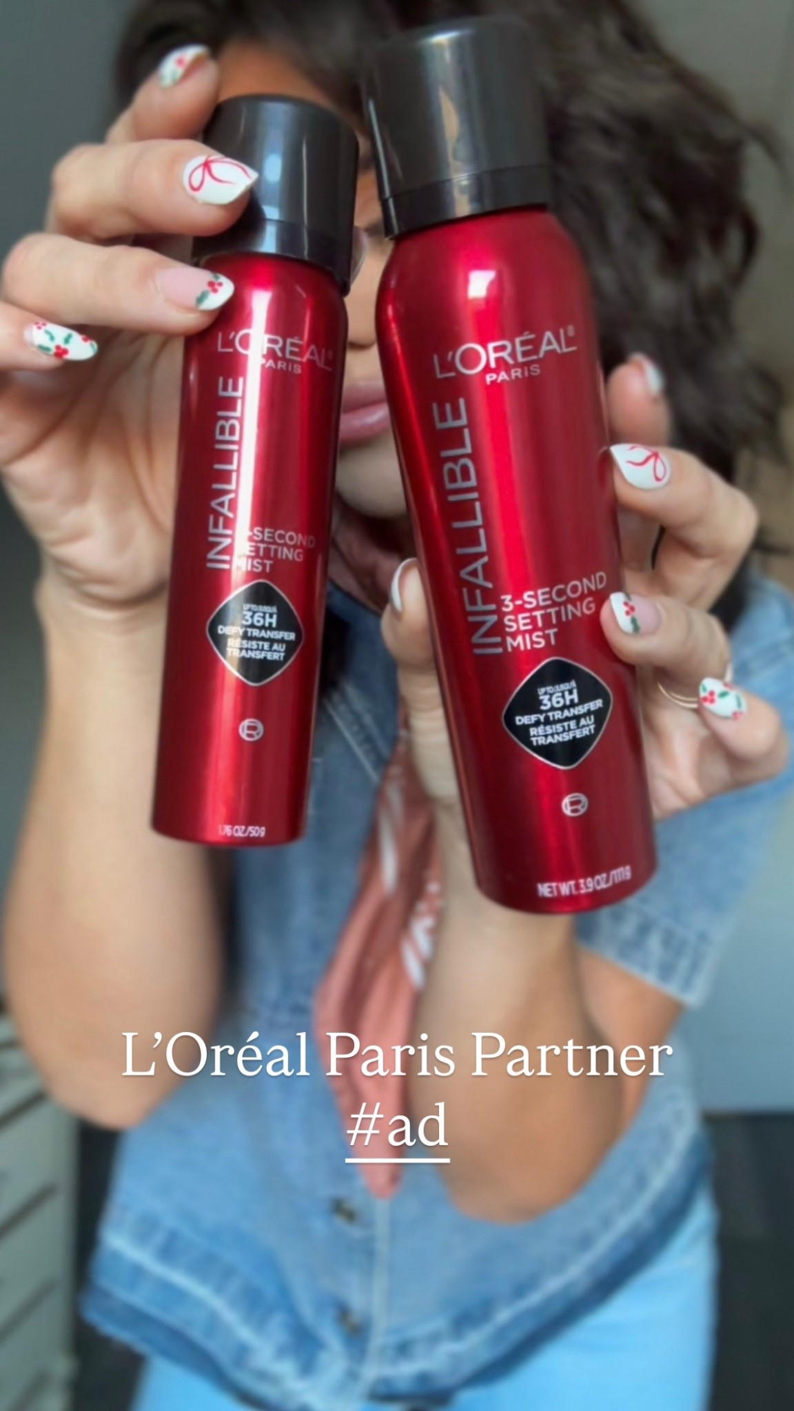 #LOrealParisPartner #ad 
Just when you thought it couldn’t get any better….it got BIGGER‼️ The L’Oréal Infallible Setting Spray has a new big SIS and she is taking her rightful and permanent place on the makeup vanity ✨ while the Original is my go-to for on-the-go. Shop these products and more L’Oréal favorites on my LTK! 
#LOrealParisMakeup #LOrealParisCosmetics #Target #TargetPartner
@shop.Itk #liketkit
@lorealparis @target @targetstyle
  
