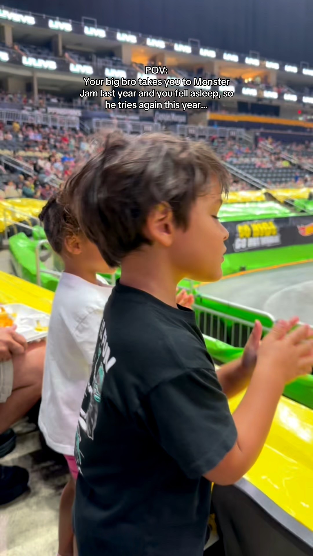 Nothing but good times & good naps 😴🎧🚜 

#motherhood #comedy #momlife #monsterjam #kidsofinstagram

#LTKBaby #LTKKids #LTKmomlife