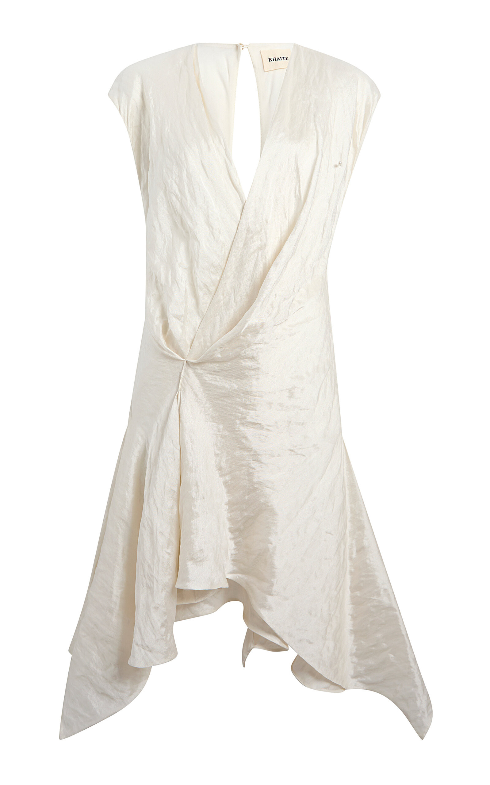 Merith Wrap-Front Cotton-Voile Mini Dress | Moda Operandi (Global)