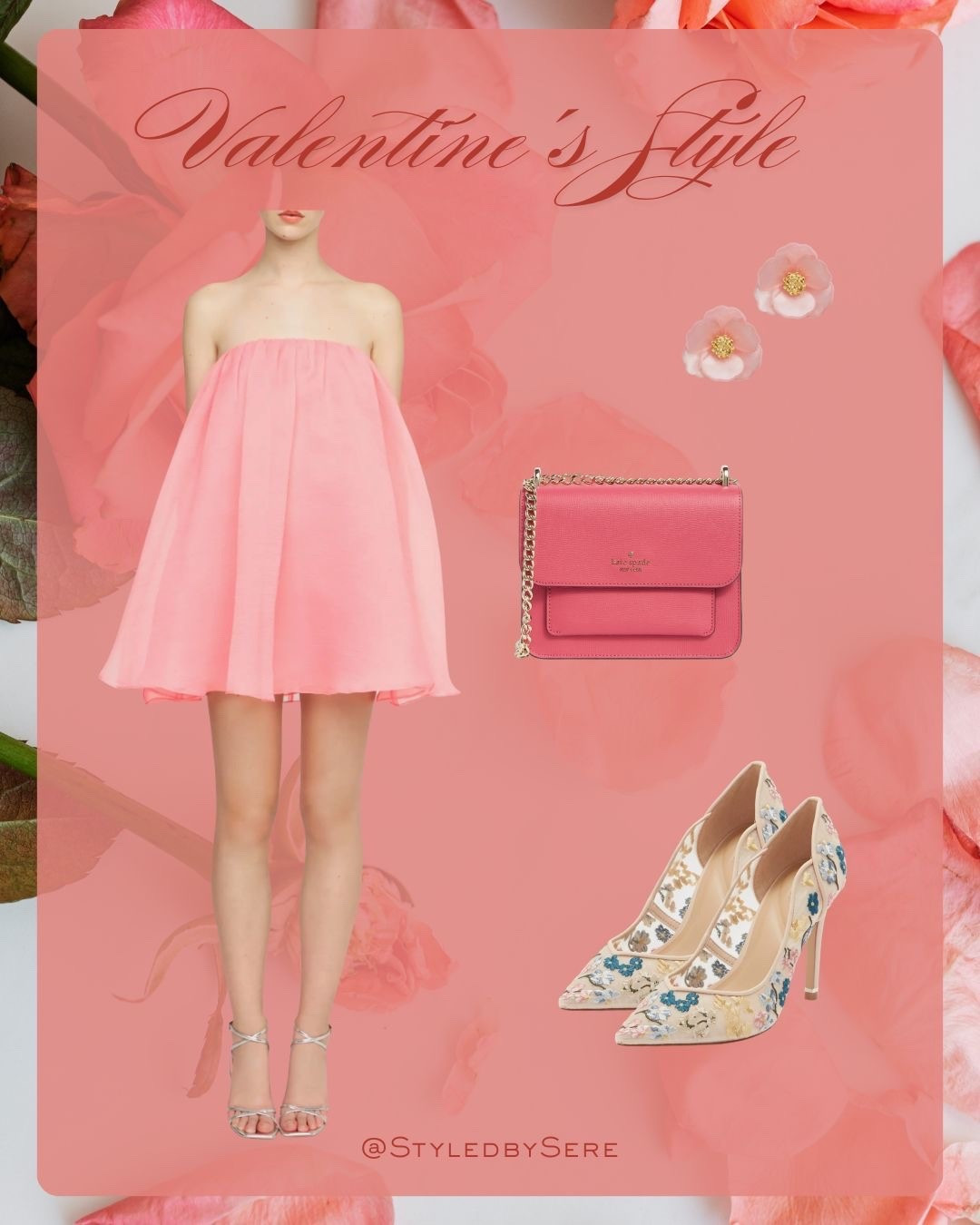 Valentine’s Style: Pink Petals

Soft romance, but make it styled.

A strapless mini dress, floral-stitched shoes, and the prettiest blush accessories—every detail curated by my personal stylist for the ultimate Valentine’s look. 

Sweet, effortless, and made to fall in love with.

Ready to find your perfect Valentine’s fit? 💕
DM to book your styling session and let’s create magic.

#LTKValentine #LTKootd
