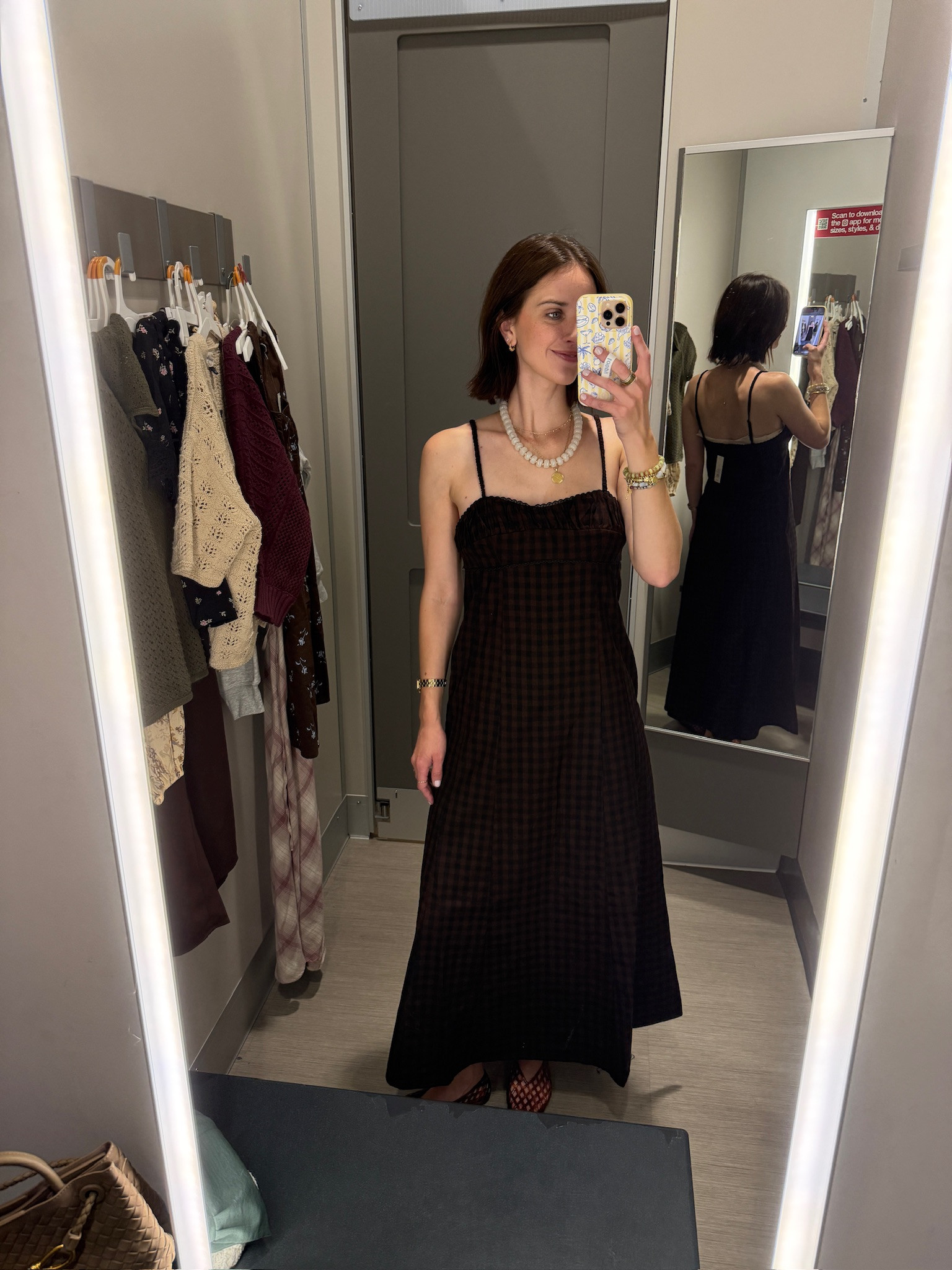 Such a good subtle fall dress - plaid print on it too!

Wearing a size small 🤎

 @target, target, target sale, fashion, fall fashion, target fall sale, fall sales, fall fashion sales, transitional outfits, hallie Raga

#LTKootd #LTKSaleAlert #LTKWedding