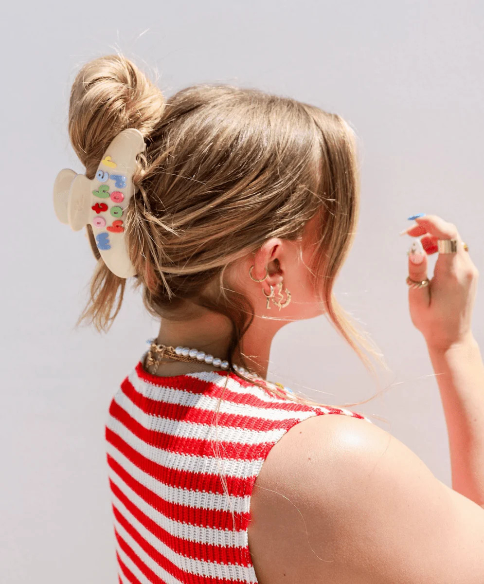 'Motherhood Mode' Claw Clip | United Monograms